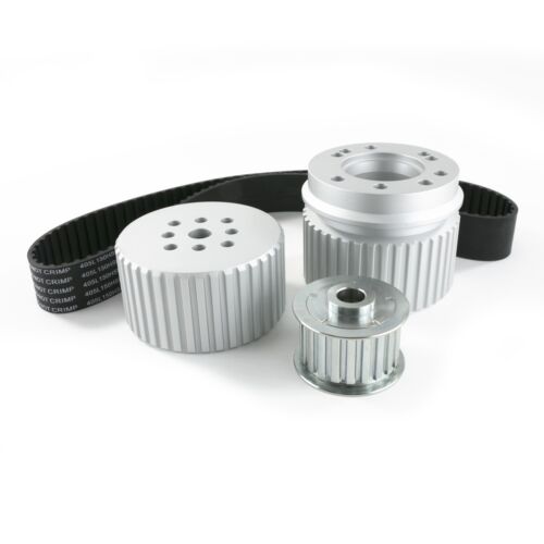 Polished Aluminum Gilmer Drive Long Water Pump Alignment Spacer – Small Big Block Chevy – KEY ROD & KUSTOM 10089p