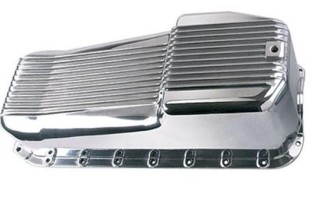 Small Block Chev Ribbed Engine Oil Sump Polished Op 001 1