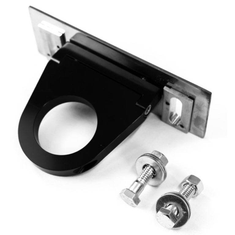 Black Billet 2.00 x 2.5 Inch Column Drop & Breakaway Mount Set ...