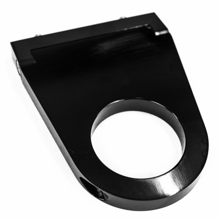 Black Billet 2.00 x 3.5 Inch Column Drop & Breakaway Mount Set ...