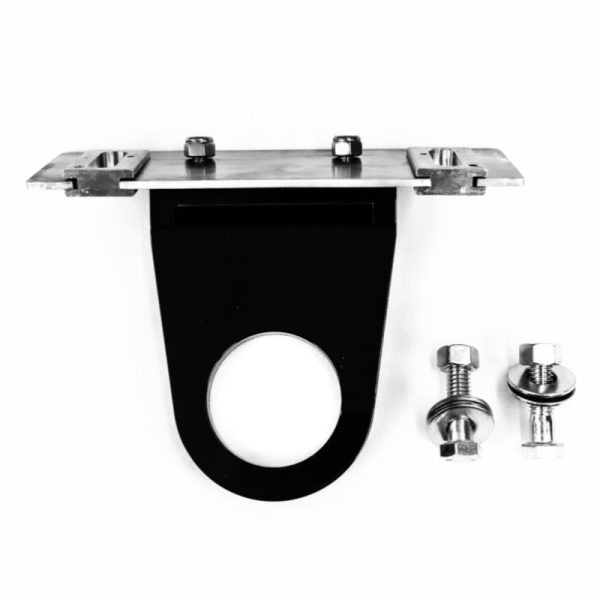 Black Billet 2.00 x 3.5 Inch Column Drop & Breakaway Mount Set ...