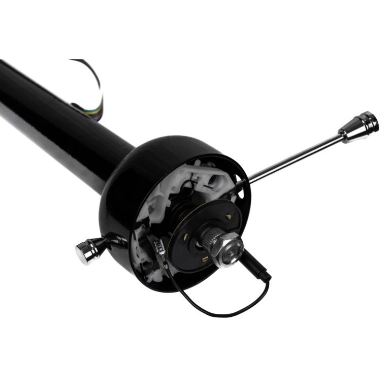 Black Retro 40's Collapsable Steering Column, ADR Engineer Approved, 3 ...