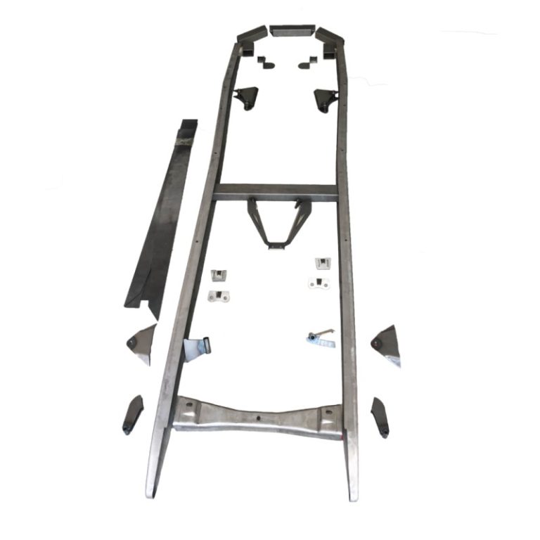 1928-31 Ford Model A Chassis Rail Kit With Boxing Plates & Front Cross ...