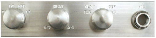 67 72 Billet Control Panel